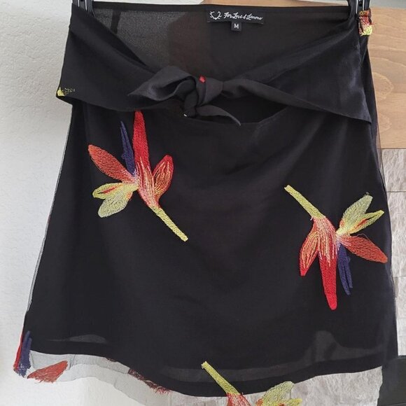 For Love and Lemons Birds of Paradise Skirt - Picture 4 of 4